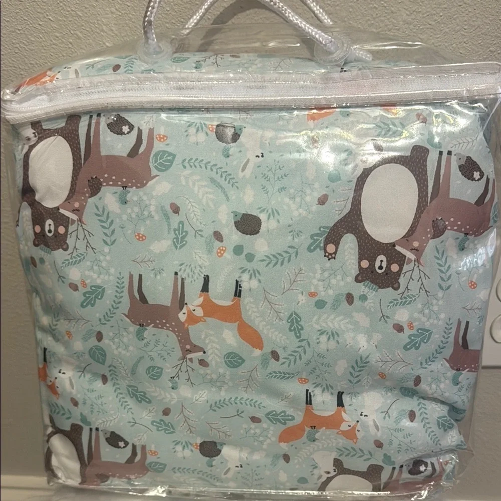 My Baby Dam Forest Friends Crib Bedding Set